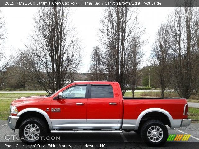 2015 Ram 2500 Laramie Crew Cab 4x4 in Flame Red