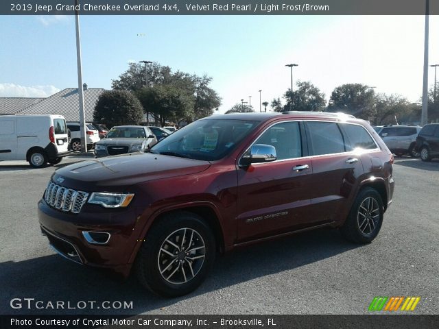 2019 Jeep Grand Cherokee Overland 4x4 in Velvet Red Pearl