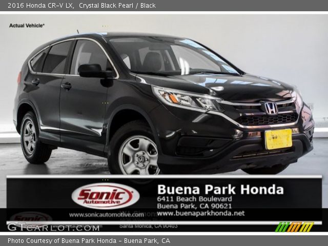 2016 Honda CR-V LX in Crystal Black Pearl