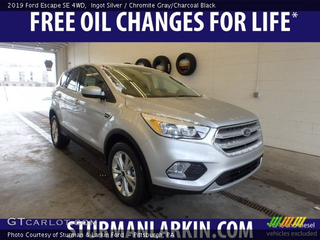 2019 Ford Escape SE 4WD in Ingot Silver