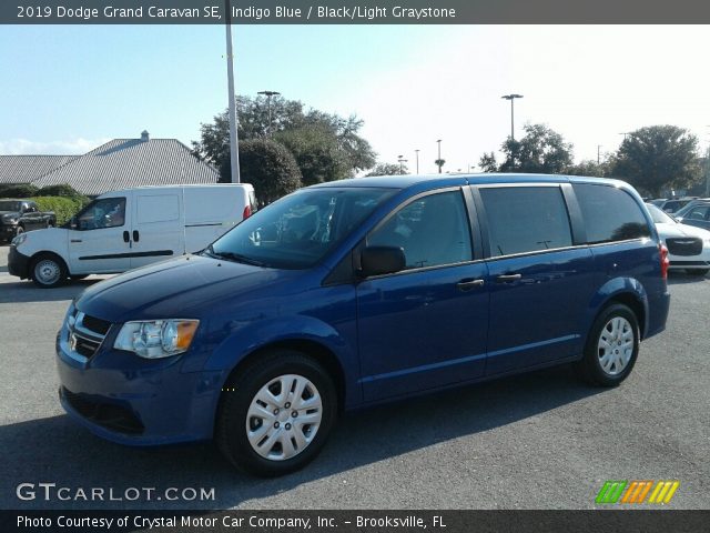 2019 Dodge Grand Caravan SE in Indigo Blue