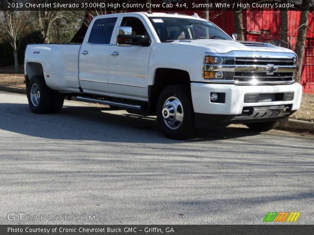 2019 Chevrolet Silverado 3500HD High Country Crew Cab 4x4 in Summit White