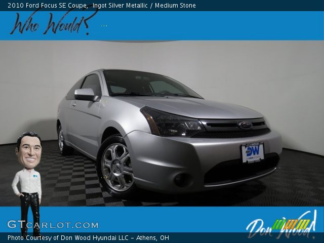 2010 Ford Focus SE Coupe in Ingot Silver Metallic