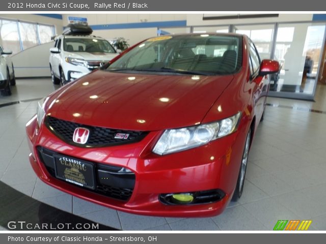 2012 Honda Civic Si Coupe in Rallye Red