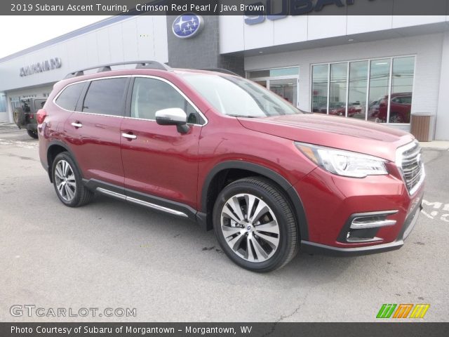 2019 Subaru Ascent Touring in Crimson Red Pearl