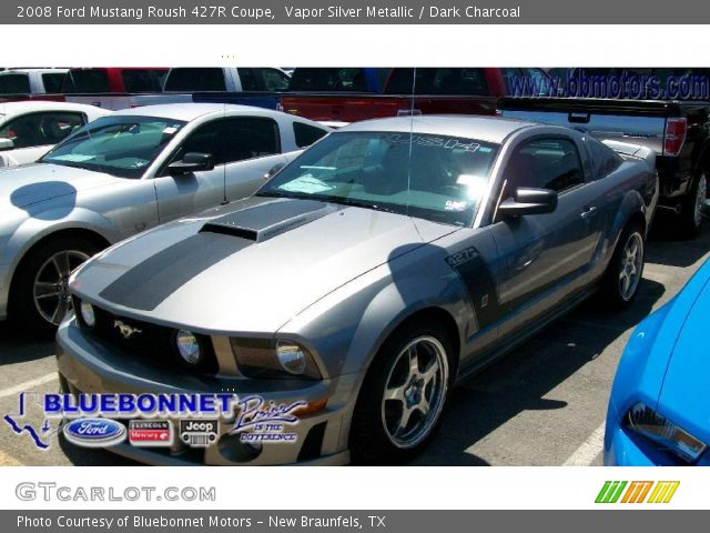2008 Ford Mustang Roush 427R Coupe in Vapor Silver Metallic