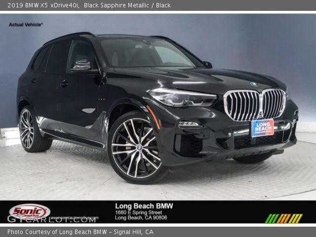 2019 BMW X5 xDrive40i in Black Sapphire Metallic