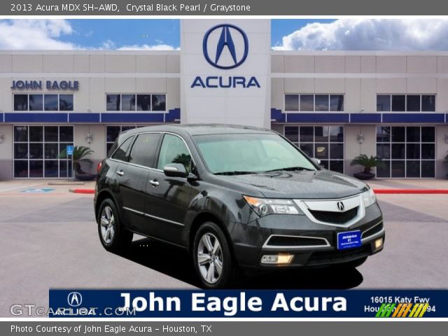 2013 Acura MDX SH-AWD in Crystal Black Pearl