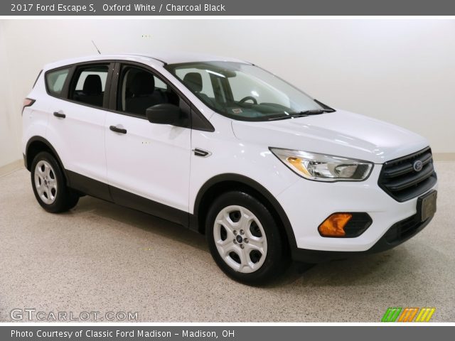 2017 Ford Escape S in Oxford White