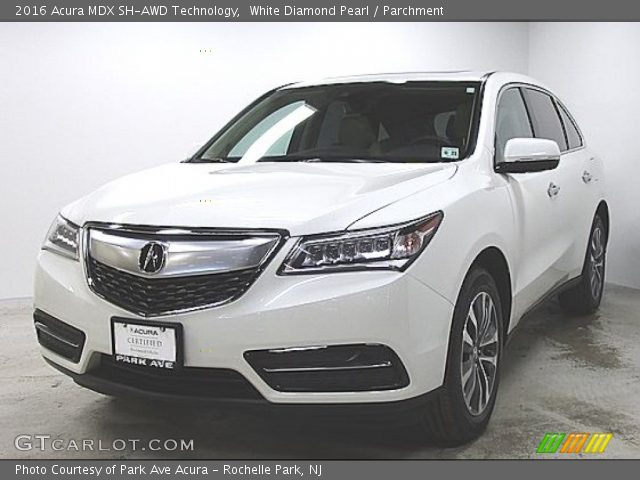 2016 Acura MDX SH-AWD Technology in White Diamond Pearl