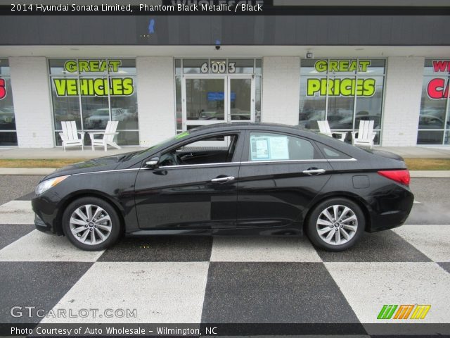 2014 Hyundai Sonata Limited in Phantom Black Metallic
