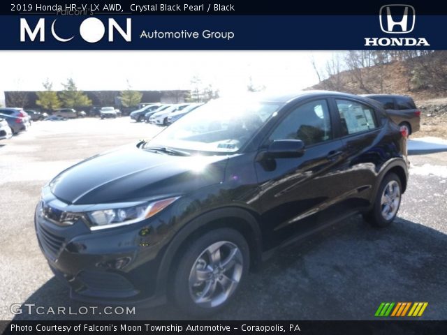 2019 Honda HR-V LX AWD in Crystal Black Pearl
