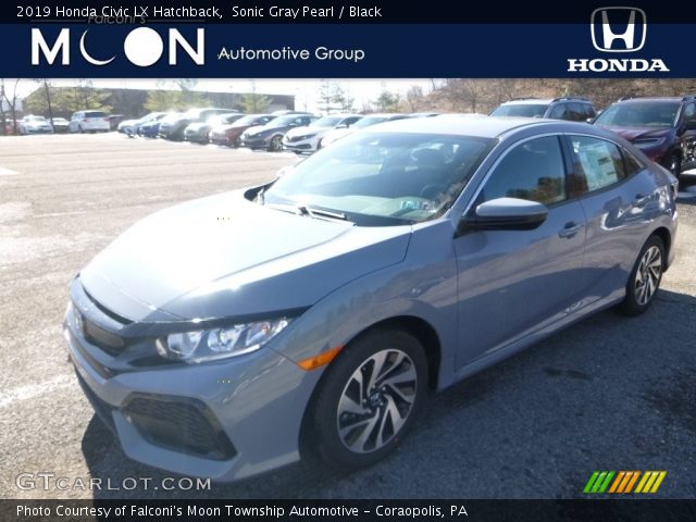 2019 Honda Civic LX Hatchback in Sonic Gray Pearl