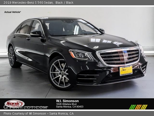 2019 Mercedes-Benz S 560 Sedan in Black