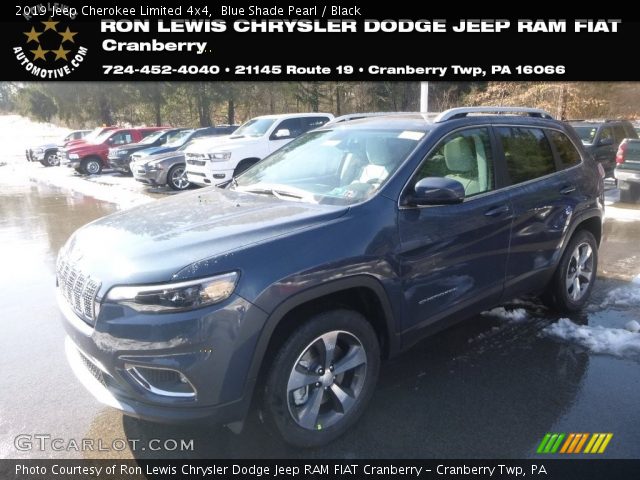 2019 Jeep Cherokee Limited 4x4 in Blue Shade Pearl
