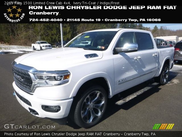 2019 Ram 1500 Limited Crew Cab 4x4 in Ivory Tri–Coat