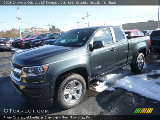 2018 Chevrolet Colorado LT Extended Cab 4x4 in Graphite Metallic