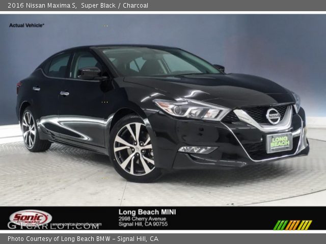 2016 Nissan Maxima S in Super Black