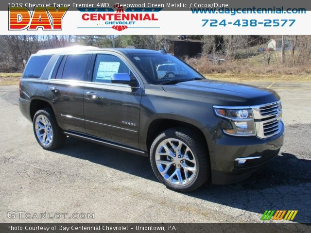 2019 Chevrolet Tahoe Premier 4WD in Deepwood Green Metallic