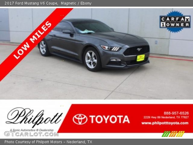 2017 Ford Mustang V6 Coupe in Magnetic