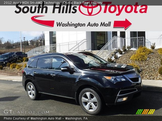 2012 Acura MDX SH-AWD Technology in Crystal Black Pearl