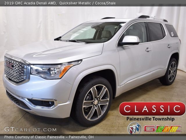 2019 GMC Acadia Denali AWD in Quicksilver Metallic