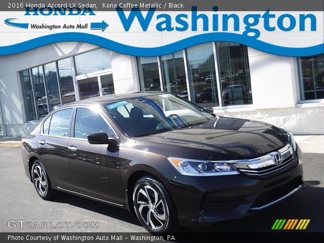 2016 Honda Accord LX Sedan in Kona Coffee Metallic