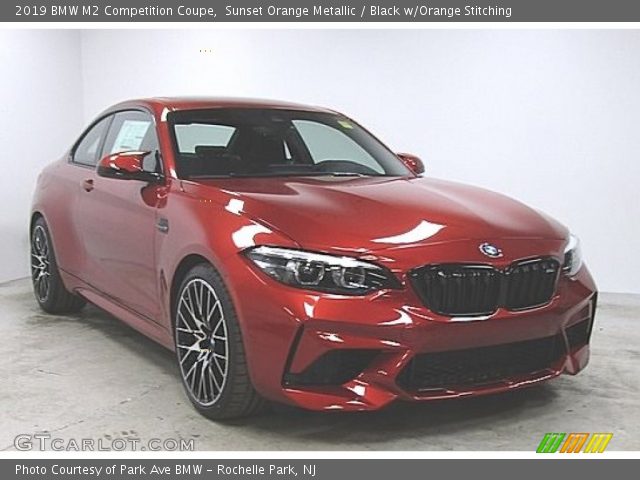 2019 BMW M2 Competition Coupe in Sunset Orange Metallic