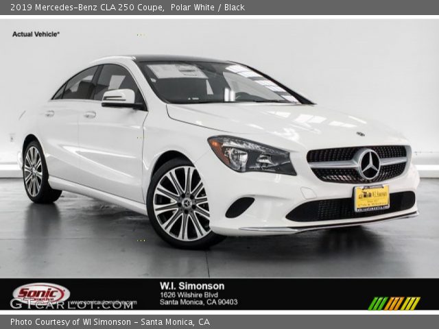 2019 Mercedes-Benz CLA 250 Coupe in Polar White