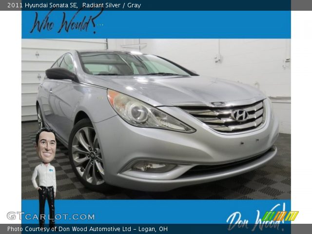 2011 Hyundai Sonata SE in Radiant Silver