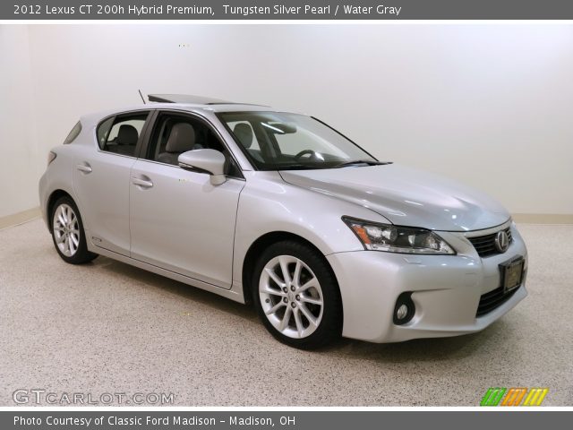 2012 Lexus CT 200h Hybrid Premium in Tungsten Silver Pearl