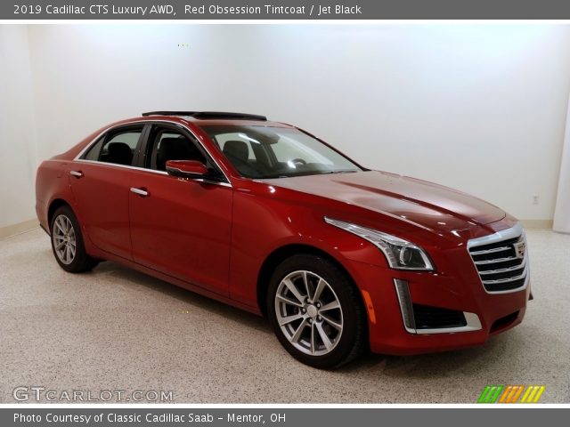 2019 Cadillac CTS Luxury AWD in Red Obsession Tintcoat