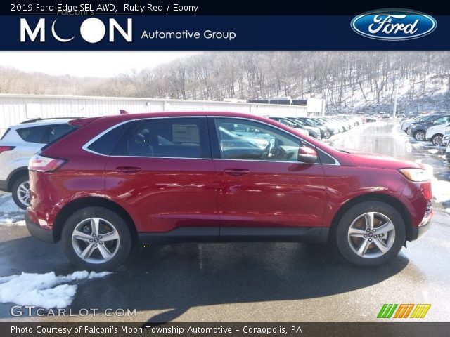 2019 Ford Edge SEL AWD in Ruby Red