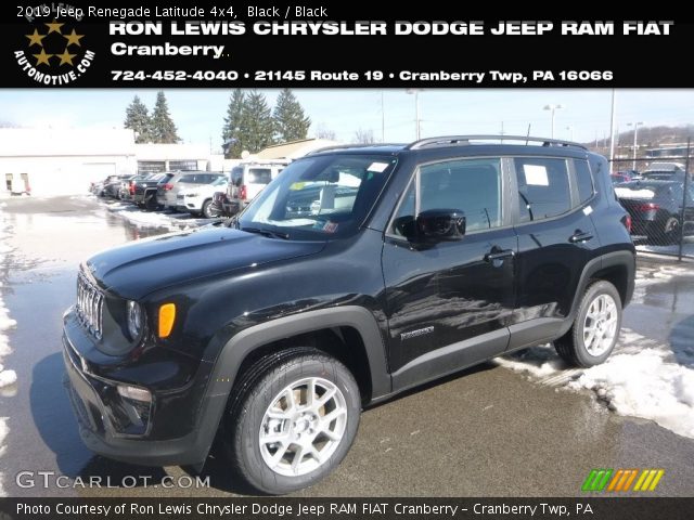 2019 Jeep Renegade Latitude 4x4 in Black