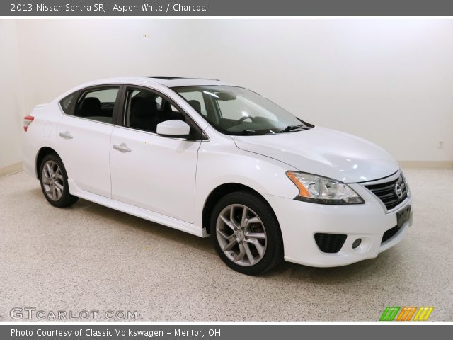 2013 Nissan Sentra SR in Aspen White