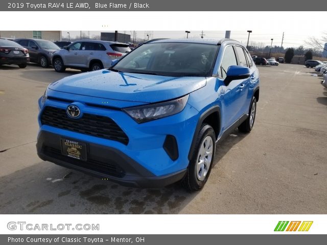 2019 Toyota RAV4 LE AWD in Blue Flame