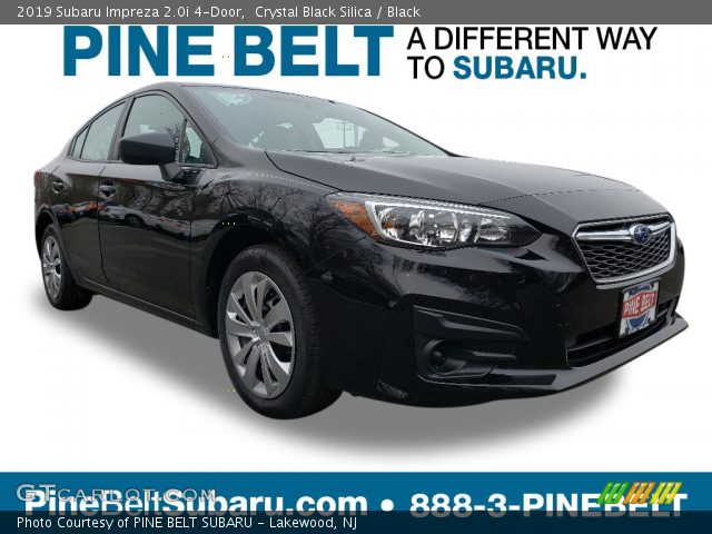 2019 Subaru Impreza 2.0i 4-Door in Crystal Black Silica