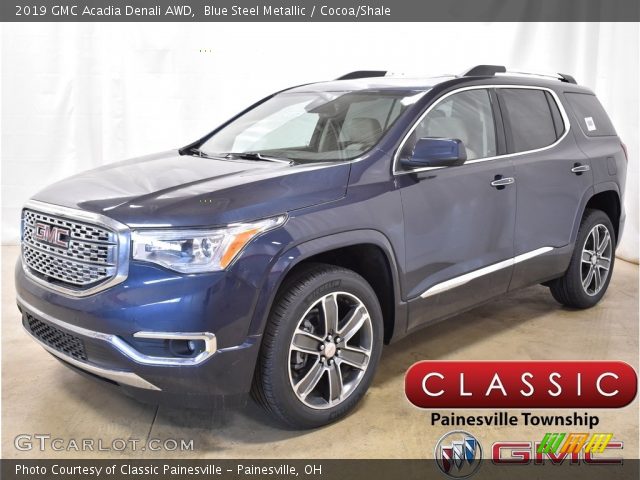 2019 GMC Acadia Denali AWD in Blue Steel Metallic