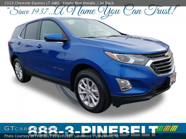 2019 Chevrolet Equinox LT AWD in Kinetic Blue Metallic