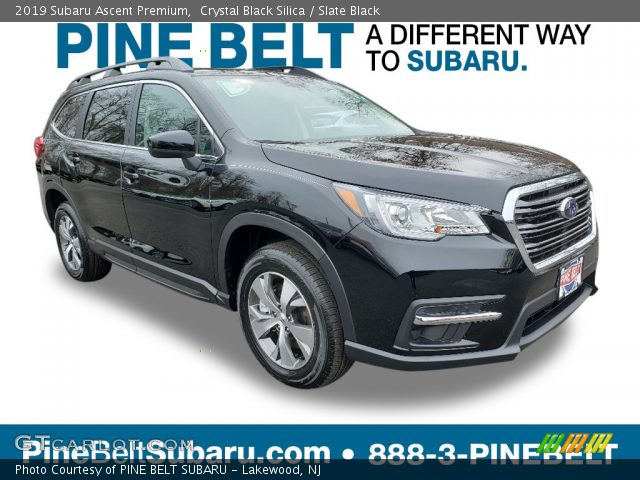 2019 Subaru Ascent Premium in Crystal Black Silica