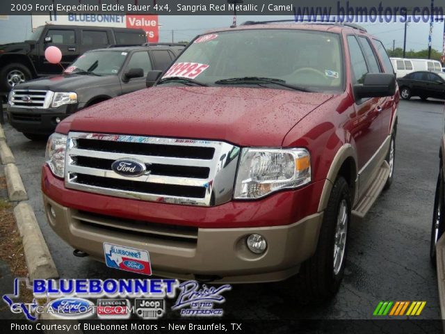 2009 Ford Expedition Eddie Bauer 4x4 in Sangria Red Metallic