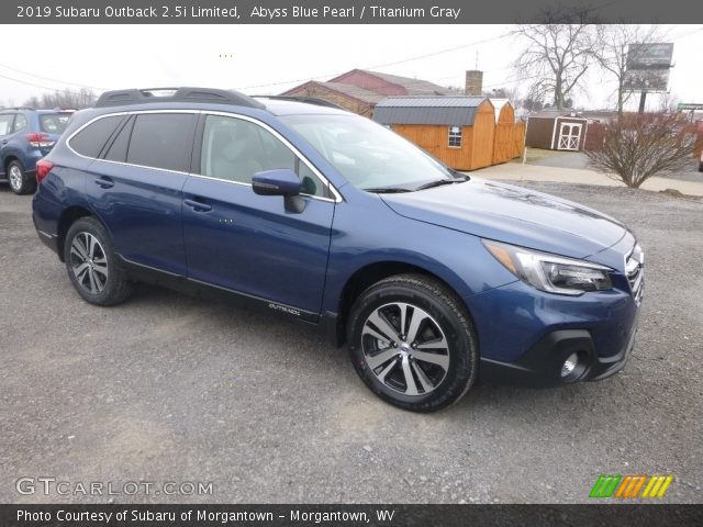 2019 Subaru Outback 2.5i Limited in Abyss Blue Pearl