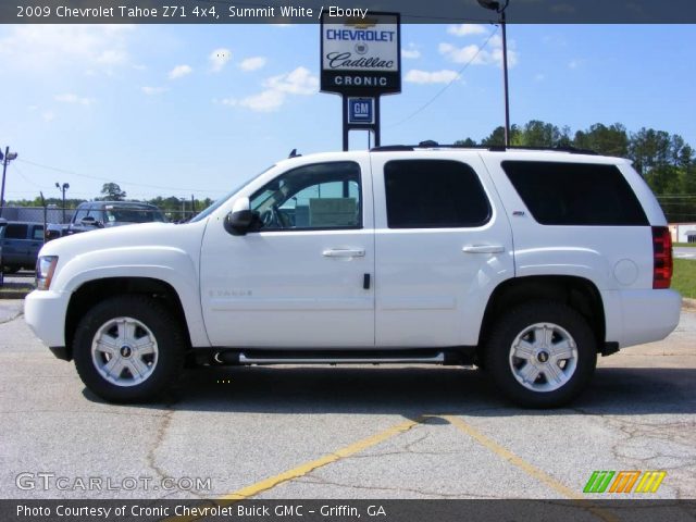 2009 Chevrolet Tahoe Z71 4x4 in Summit White