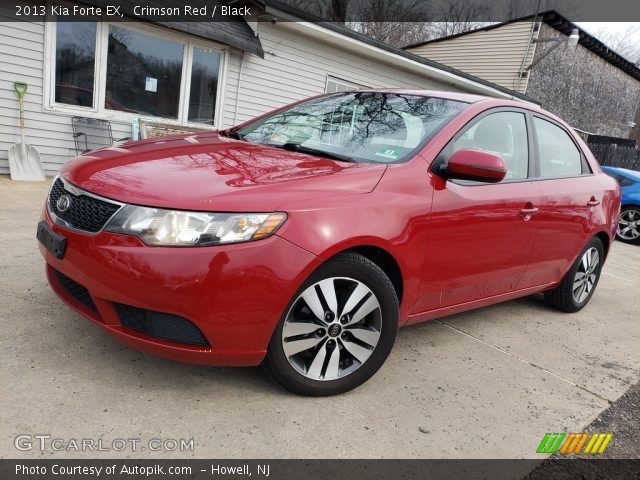 2013 Kia Forte EX in Crimson Red