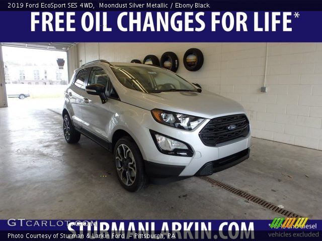 2019 Ford EcoSport SES 4WD in Moondust Silver Metallic