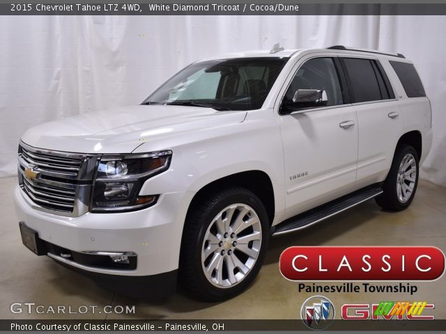 2015 Chevrolet Tahoe LTZ 4WD in White Diamond Tricoat