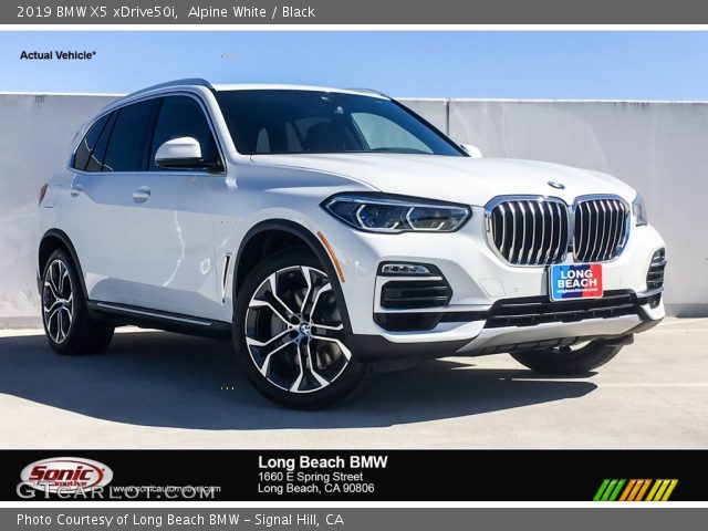 2019 BMW X5 xDrive50i in Alpine White