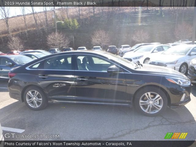 2019 Hyundai Sonata Sport in Phantom Black
