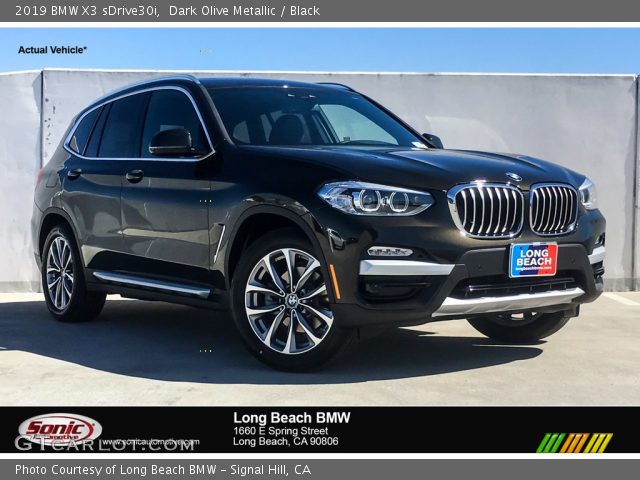 2019 BMW X3 sDrive30i in Dark Olive Metallic