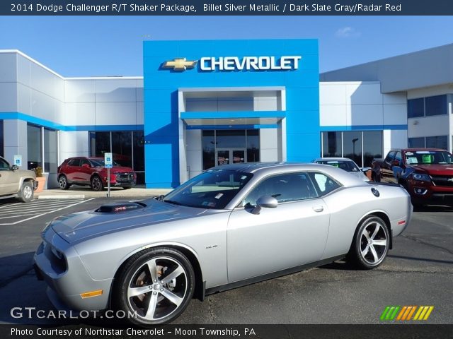 2014 Dodge Challenger R/T Shaker Package in Billet Silver Metallic